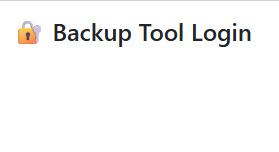 Backup Tool App Thumbnail